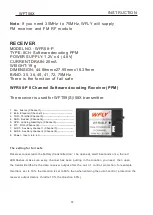 Preview for 13 page of Wfly WFT08X Instruction Manual