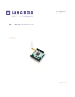 Whadda RFM69HCW User Manual preview