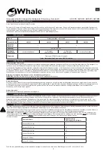 Preview for 4 page of Whale AK1005 Manual