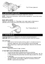 Preview for 10 page of Whale Bilge IC Series Installation And Operation Manual