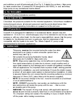 Preview for 5 page of Whale BP2083B Installation And Operation Manual