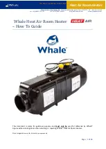 Whale Heat Air SL5501Ox How-To Manual preview