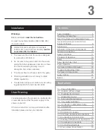 Preview for 3 page of Whale SDP073R Installation Instructions Manual