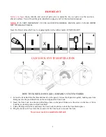 Предварительный просмотр 3 страницы Whalen 48" Barn Door Fireplace Instruction Manual