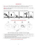 Preview for 3 page of Whalen 48" Barn Door Fireplace Instruction Manual