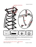 Предварительный просмотр 7 страницы Whalen Audio Video Tower Assembly Instructions Manual