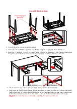 Предварительный просмотр 5 страницы Whalen Barkston Lane Desk SPLS-BKLD Instruction Booklet