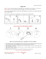 Предварительный просмотр 2 страницы Whalen Belmont 2-in-1 Work Station User Manual