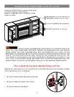 Preview for 2 page of Whalen Bookcase Media Fireplace Instruction Manual