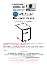 Предварительный просмотр 21 страницы Whalen Devon File EC-DEDF Assembly Instructions Manual