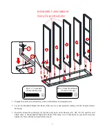 Предварительный просмотр 7 страницы Whalen Emily Full over Twin Loft Bunk Bed with Bookshelf Instruction Manual