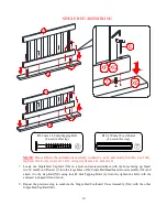 Предварительный просмотр 10 страницы Whalen Emily Full over Twin Loft Bunk Bed with Bookshelf Instruction Manual