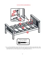 Preview for 13 page of Whalen Emily Full over Twin Loft Bunk Bed with Bookshelf Instruction Manual