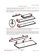 Предварительный просмотр 4 страницы Whalen Legeant Bookcase Instruction Manual