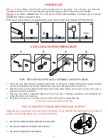 Предварительный просмотр 2 страницы Whalen Linwood MNFP48LW23IO Manual