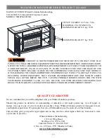 Предварительный просмотр 15 страницы Whalen Linwood MNFP48LW23IO Manual