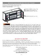 Preview for 15 page of Whalen Linwood MNFP60LW26IO Manual