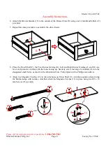 Preview for 8 page of Whalen LLAVC54T Assembly Instruction Manual