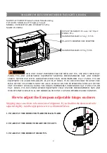 Preview for 2 page of Whalen Middleton WSF48WV23-DB Manual