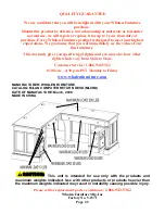 Предварительный просмотр 2 страницы Whalen MLCRD Assembly Instructions Manual