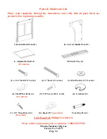 Предварительный просмотр 4 страницы Whalen MLCRD Assembly Instructions Manual