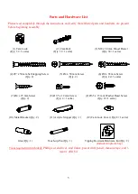 Preview for 5 page of Whalen Shelby WSF36SY23C Assembly Instructions Manual