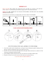 Preview for 3 page of Whalen SUMCMF-23 Manual