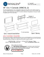 Whalen WMCXL-2 Manual предпросмотр