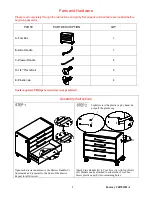 Preview for 2 page of Whalen WS-RWTB-4D Assembly Instructions And User Manual