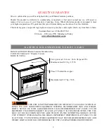 Preview for 2 page of Whalen WSF36SH23C Manual