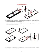 Предварительный просмотр 6 страницы Whalen WSF54BF23-3 Assembly Manual