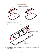 Предварительный просмотр 8 страницы Whalen WSF54BF23-3 Assembly Manual