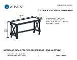 Whalen WSWB722436W-E Quick Start Manual preview