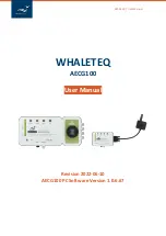 WHALETEQ AECG100 User Manual предпросмотр