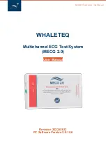 Preview for 1 page of WHALETEQ MECG 2.0 User Manual