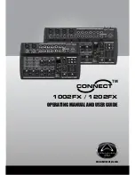 Wharfedale Pro Connect 1002FX Operating Manual And User Manual preview