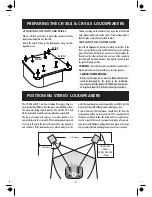 Preview for 4 page of Wharfedale Pro CR-30 C User Manual