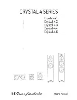 Wharfedale Pro Crystal-4.1 User Manual предпросмотр