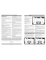 Preview for 4 page of Wharfedale Pro D9.0 Instruction Manual