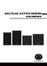 Preview for 1 page of Wharfedale Pro DELTA-AX ACTIVE Series Manual