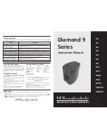 Wharfedale Pro Diamond 9.0 Instruction Manual preview