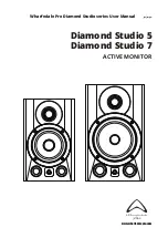 Предварительный просмотр 1 страницы Wharfedale Pro Diamond Studio 5 User Manual