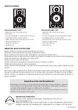 Preview for 2 page of Wharfedale Pro Diamond Studio BT Series Quick Start Manual