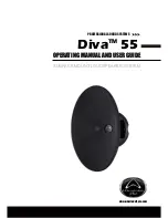 Wharfedale Pro Diva 55 Operating Manual And User Manual preview