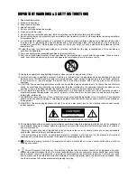 Preview for 4 page of Wharfedale Pro DP-2200 Operating Manual And User Manual