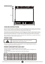 Preview for 4 page of Wharfedale Pro DP-4030 User Manual