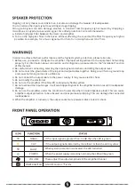 Preview for 6 page of Wharfedale Pro DP-4030 User Manual