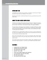 Preview for 4 page of Wharfedale Pro DW 1600 Operating Manual And User Manual