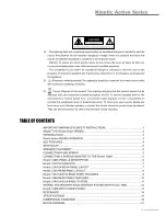 Preview for 3 page of Wharfedale Pro Kinetic 12A Operating And Users Manual