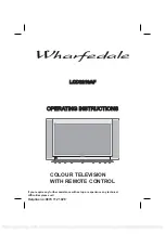 Wharfedale Pro LCD3210AF Operating Instructions Manual preview